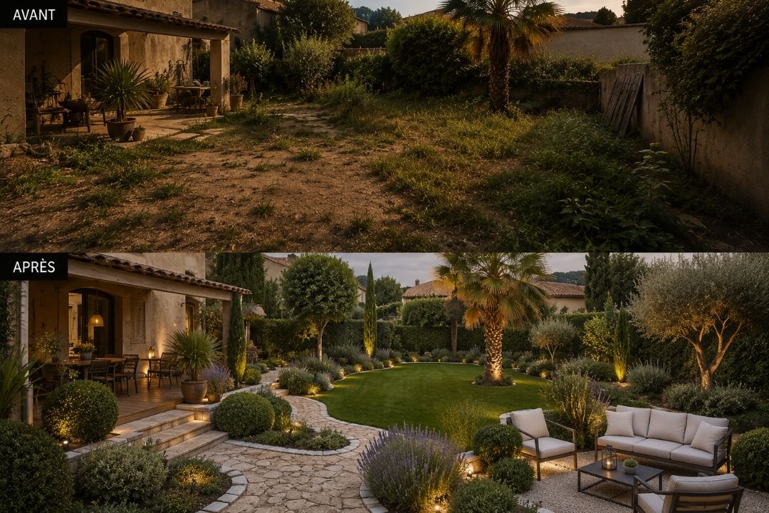 Jardin entretenu Toulouse plus-value immobilière DR Services 31